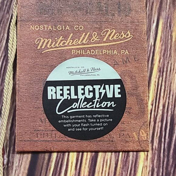 Chicago Bulls Shorts Mens Small Mitchell & Ness Galaxy Reflective NBA Basketball - Picture 7 of 16